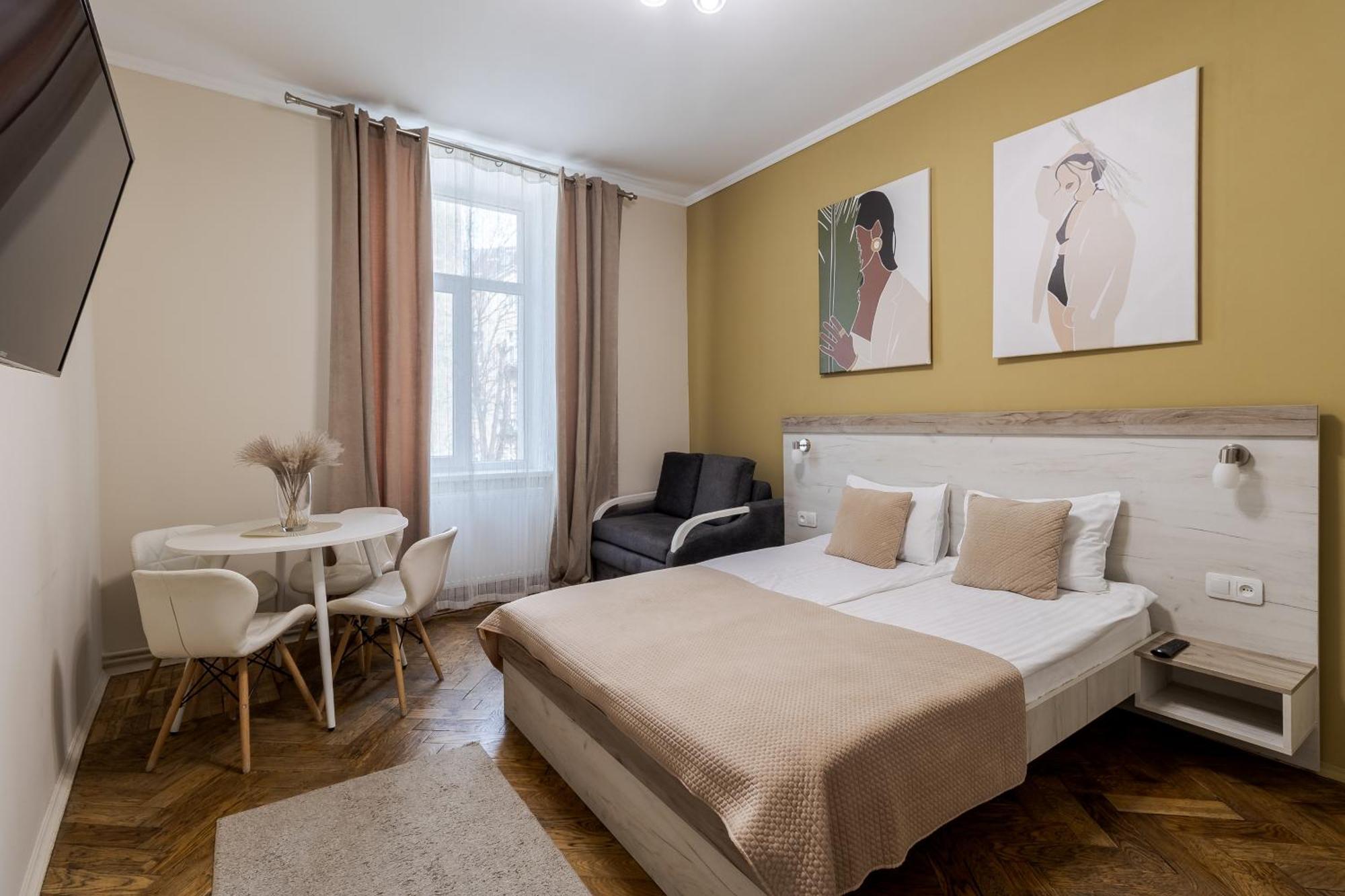 DeMar Apart Herzena Lvov Exteriér fotografie
